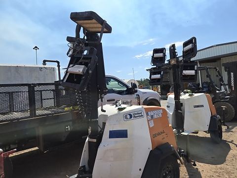 2021 GENERAC MLT6SMDS Light Tower,4-7Kw Led Vert Mast