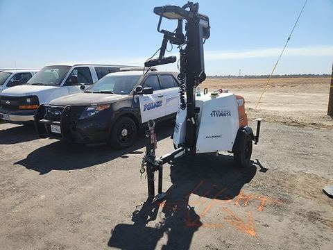 2021 GENERAC MLT6SMDS Light Tower,4-7Kw Led Vert Mast