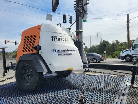 2021 GENERAC MLT6SMDS Light Tower,4-7Kw Led Vert Mast