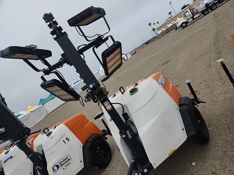 2021 GENERAC MLT6SMDS Light Tower,4-7Kw Led Vert Mast