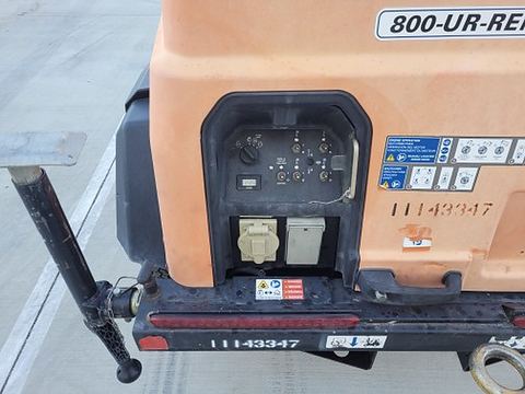 2021 GENERAC MLT6SMDS Light Tower,4-7Kw Vert Mast