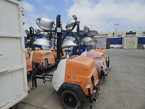2021 GENERAC MLT6SMDS Light Tower,4-7Kw Vert Mast