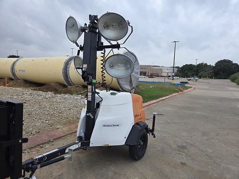 2021 GENERAC MLT6SMDS Light Tower,4-7Kw Vert Mast