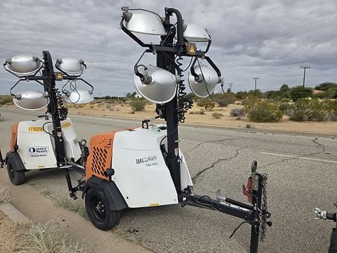 2021 GENERAC MLT6SMDS Light Tower,4-7Kw Vert Mast
