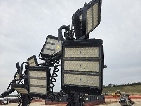 2021 GENERAC MLT6SMDS Light Tower,4-7Kw Vert Mast