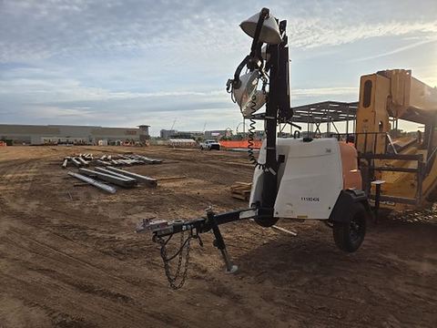 2021 GENERAC MLT6SMDS Light Tower,4-7Kw Vert Mast