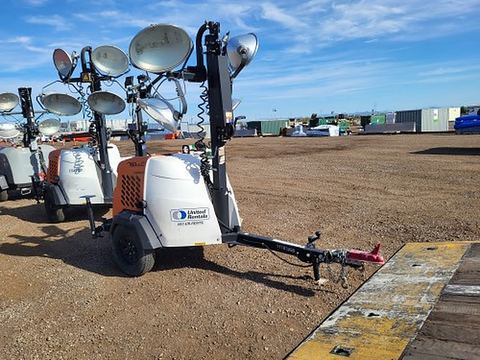 2021 GENERAC MLT6SMDS Light Tower,4-7Kw Vert Mast