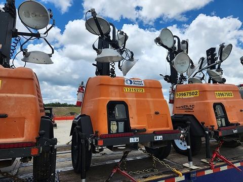 2021 GENERAC MLT6SMDS Light Tower,4-7Kw Vert Mast