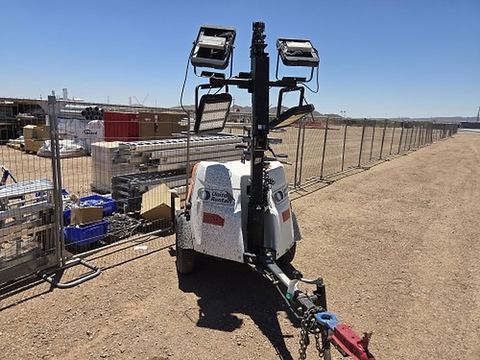 2021 GENERAC MLTS-2 Light Tower,0-3Kw Led Vert Mast