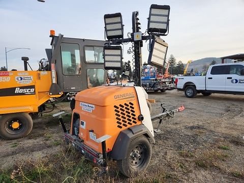 2021 GENERAC MLTS-2 Light Tower,0-3Kw Led Vert Mast