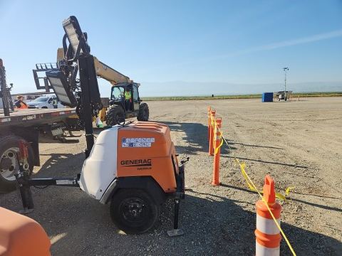 2021 GENERAC MLTS-2 Light Tower,0-3Kw Led Vert Mast