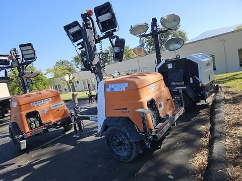 2021 GENERAC MLTS-2 Light Tower,0-3Kw Led Vert Mast
