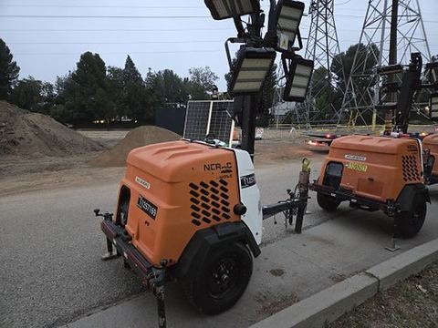 2021 GENERAC MLTS-4 Light Tower,0-3Kw Led Vert Mast