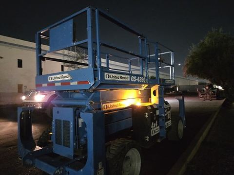 2021 GENIE GS-4390 RT Scissor Lift 36-49' Ic 4Wd