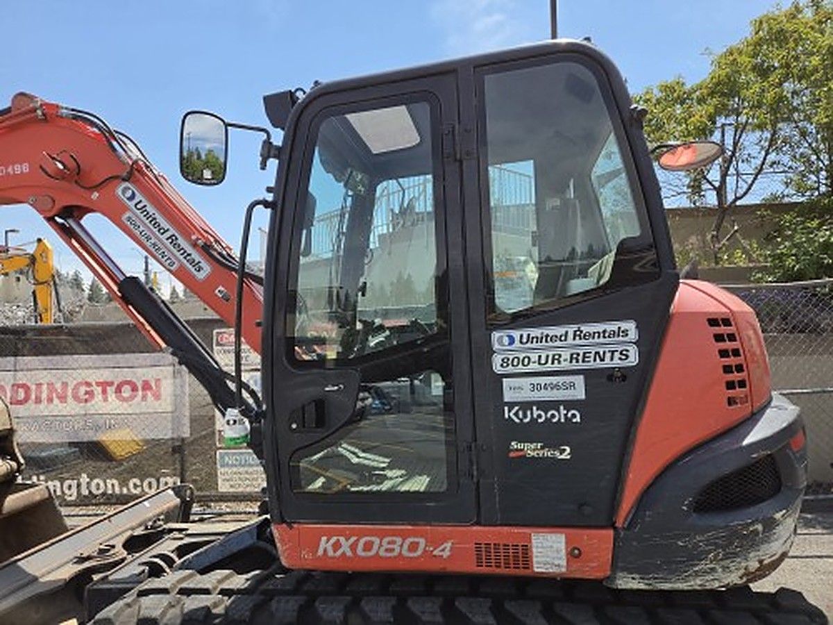 KUBOTA KX080-4 photo 3