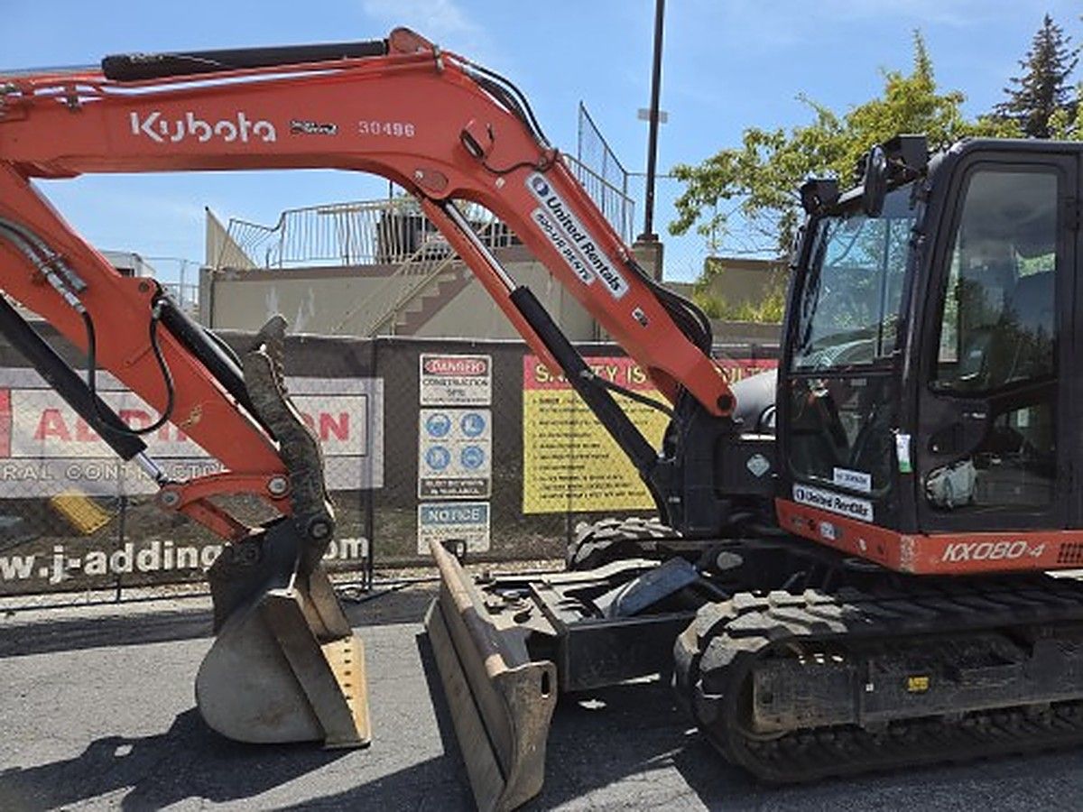 KUBOTA KX080-4 photo 5