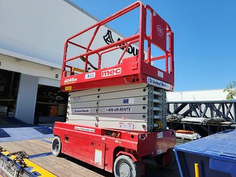 2021 MEC 4046SE Scissor Lift 39-40' Electric 45-48"Wide