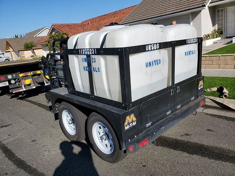 2021 MI-T-M HS-3006-0MDK-UR Pressure Washer 3000 Psi On Trailer
