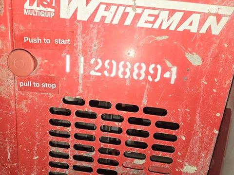 2021 MULTIQUIP WM90PH8 Mixer Mortar 9 Cubic Feet