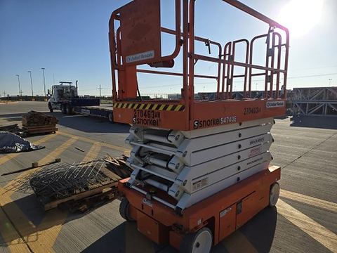 2021 SNORKEL S4740E Scissor Lift 39-40' Electric 45-48"Wide