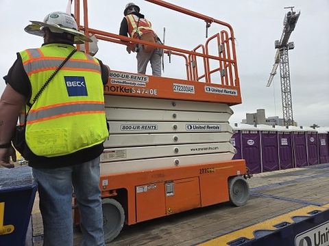 2021 SNORKEL S4740E Scissor Lift 39-40' Electric 45-48"Wide