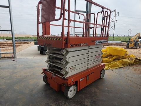 2021 SNORKEL S4740E Scissor Lift 39-40' Electric 45-48"Wide