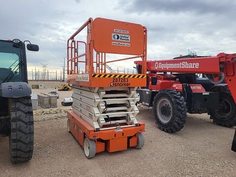 2021 SNORKEL S4740E Scissor Lift 39-40' Electric 45-48"Wide