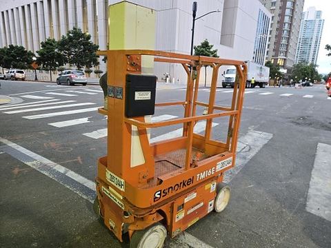 2021 SNORKEL TM16E Vertical Lift 15' Elec Self Propelled