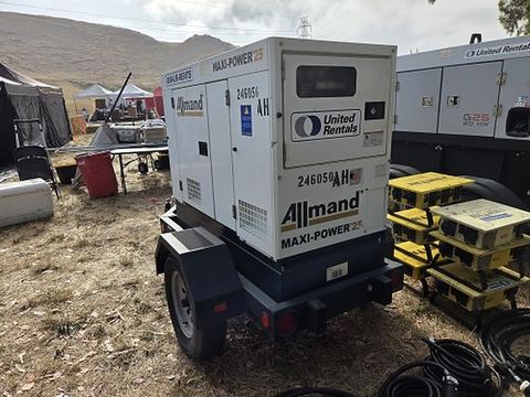 2021 WACKER G 25 Generator 19-29 Kva