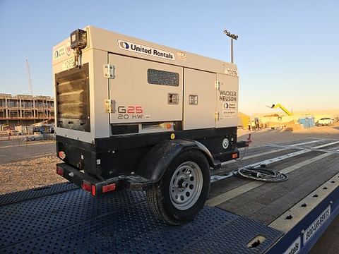 2021 WACKER G25 T4F Generator 19-29 Kva