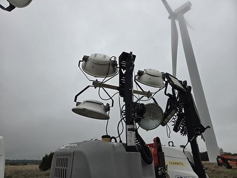 2021 WACKER LTV6L Light Tower,4-7Kw Vert Mast