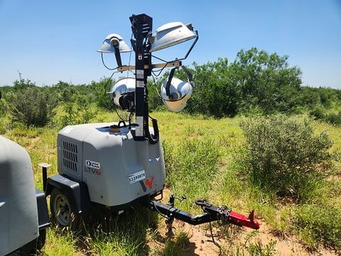 2021 WACKER LTV6L Light Tower,4-7Kw Vert Mast