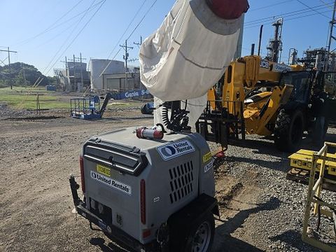 2021 WACKER LTV6L Light Tower,4-7Kw Vert Mast