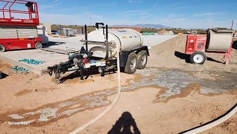 2021 WYLIE EXP-500L-S Trailer Water Tank 500-550 Gallon