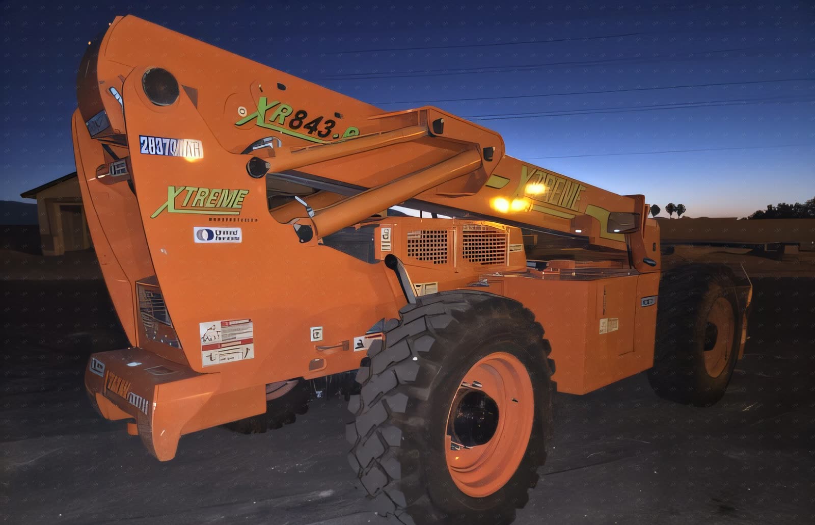 2021 Xtreme XR843 FORKLIFT VARIABLE REACH 8000# 40-49'