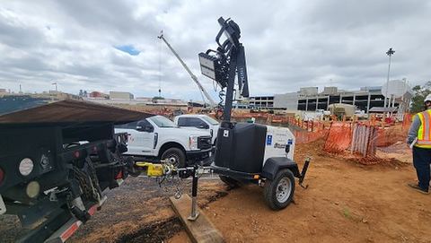 2022 ALLMAND BR NLGR LC 3KW Light Tower,0-3Kw Led Vert Mast
