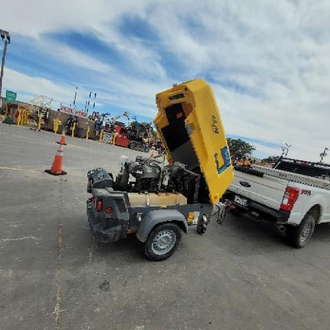 2022 ATLASCOPCO XAS185 CW EUS Compressor 175-195 Cfm