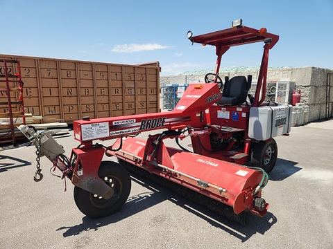 2022 BROCE MANF BW-260 Sweeper Ride On 8' Windrow 3 Wheel