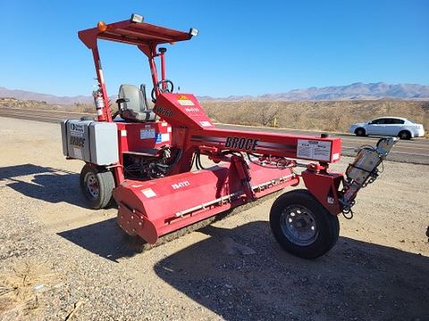 2022 BROCE MANF BW-260 Sweeper Ride On 8' Windrow 3 Wheel