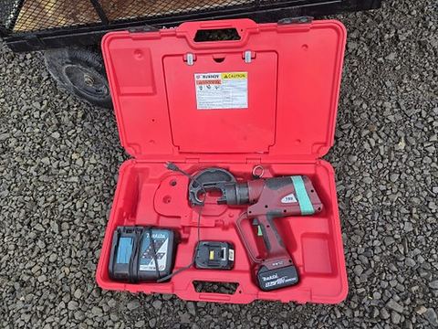 2022 BURNDY PAT750LI Crimper Cable Cordless 12 Ton