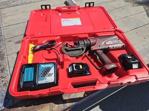 2022 BURNDY PAT750LI Crimper Cable Cordless 12 Ton