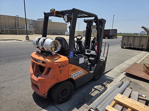 2022 DOOSAN G25P-7DF Forklift Whse 5000# Gas/Lp