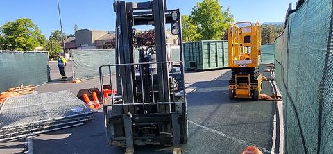2022 DOOSAN G25P-7DF Forklift Whse 5000# Gas/Lp