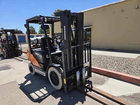 2022 DOOSAN G25P-7DF Forklift Whse 5000# Gas/Lp