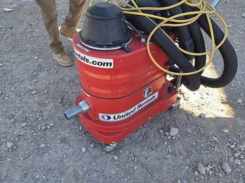 2022 EDCO VORTEX 200 Vacuum Elec Concrete Dust Multi Stage