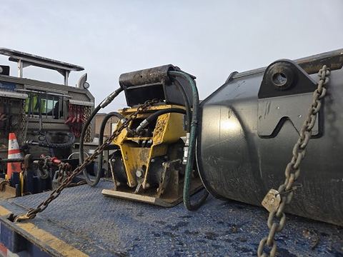 2022 EPIROC HC 350 Backhoe Vibratory Plate Compactor