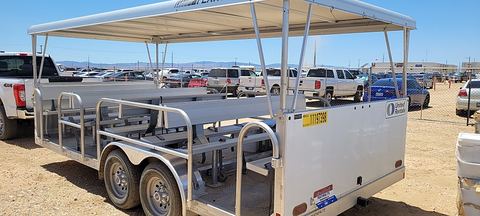 2022 FEATHRLITE 3115-0017 Trailer Personel Tram 17'