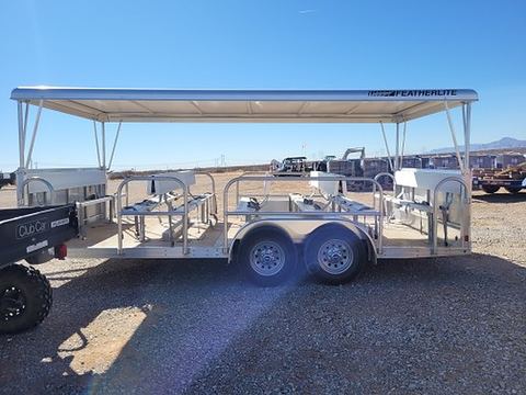 2022 FEATHRLITE 3115-0017 Trailer Personel Tram 17'