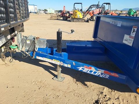 2022 FELLING FT-10 DT Trailer Dump 10'-12' To 9K Tandem