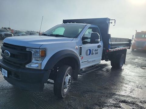 2022 FORD F-550 DUMP 4WD Truck Dump 3 Yard Dsl